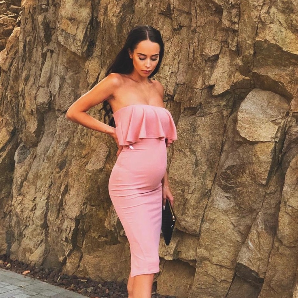Pink dress